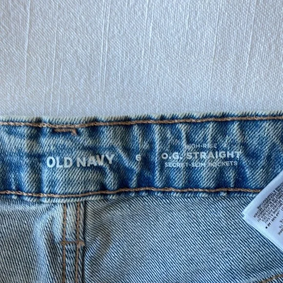 NWT Old Navy OG Straight Jeans - Size 6 - Picture 4 of 7